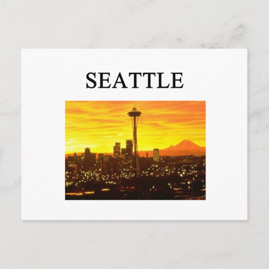 Carte Postale SEATTLE washington (Devant)