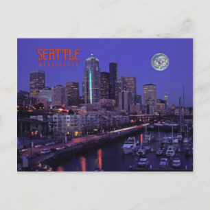 Carte Postale Seattle, Washington, État