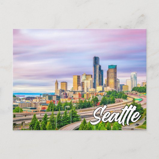 Carte Postale Seattle, Washington, États-Unis (Devant)