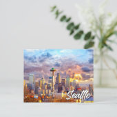 Carte Postale Seattle, Washington, États-Unis (Debout devant)