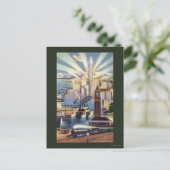 Carte Postale Seattle, Washington - Vue du centre-ville (Debout devant)