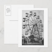 Carte Postale Seattle, Washington Yukon-Pacific Expo Ferris (Devant / Derrière)