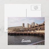 Carte Postale Seattle Waterfront 2009, Seattle (Devant / Derrière)