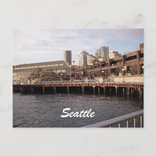 Carte Postale Seattle Waterfront 2009, Seattle (Devant)
