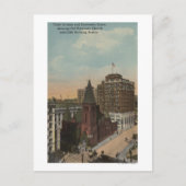 Carte Postale Seattle, WAThird Avenue et rues universitaires (Devant)