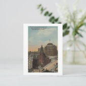 Carte Postale Seattle, WAThird Avenue et rues universitaires (Debout devant)