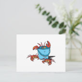 Carte Postale seau de crabes (Debout devant)