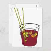 Carte Postale seau Sangria (Devant / Derrière)