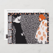 Carte Postale Sécession de Vienne - Kolo Moser Vorfruhling (Devant / Derrière)