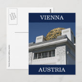 Carte Postale sécession vienne autriche (Devant / Derrière)