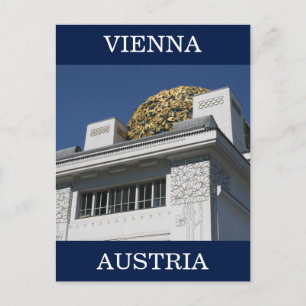 Carte Postale sécession vienne autriche