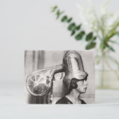 Carte Postale Sèche-cheveux Vintage amusant (Debout devant)