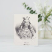 Carte Postale Seconde femme de Clovis (Debout devant)
