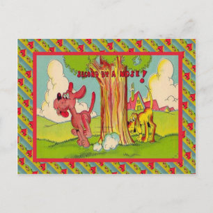 Carte Postale Seconde par un nez