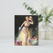 Carte Postale Secouer la broche des présents (Debout devant)