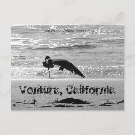 Carte Postale Secouer une jambe (Devant)