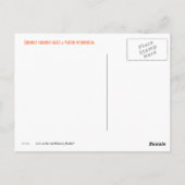 Carte Postale Secouer une main Faire un ami (Dos)