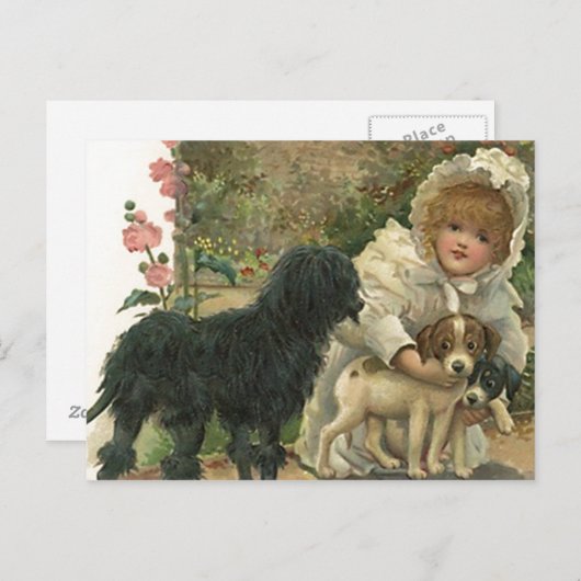 Carte postale Secourir rencontrer et saluer l'adop (Devant / Derrière)