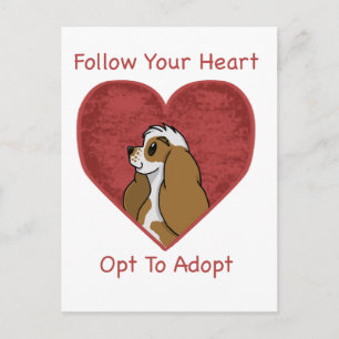 Carte Postale Secourt Cocker Spaniel