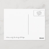 Carte postale Secourt lapin (Dos)