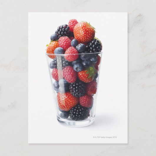 Carte Postale Secousse de fruit crue (Devant)