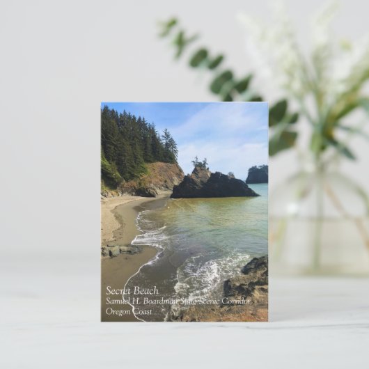 Carte Postale Secret Beach, Samuel H. Boardman, Oregon (Debout devant)