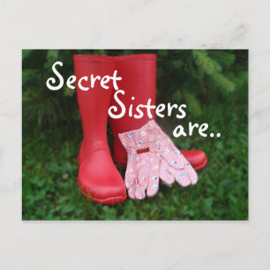 Carte postale Secret Boots2- personnaliser