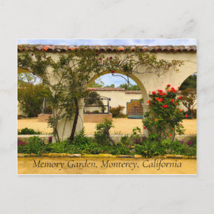 Carte postale Secret Memory Garden Monterey Califo