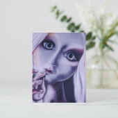 Carte postale "Secrets de couture" (Debout devant)