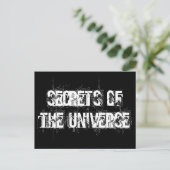Carte Postale Secrets de l'univers (Debout devant)