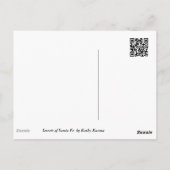 Carte Postale Secrets de Père Noël Fe (Dos)