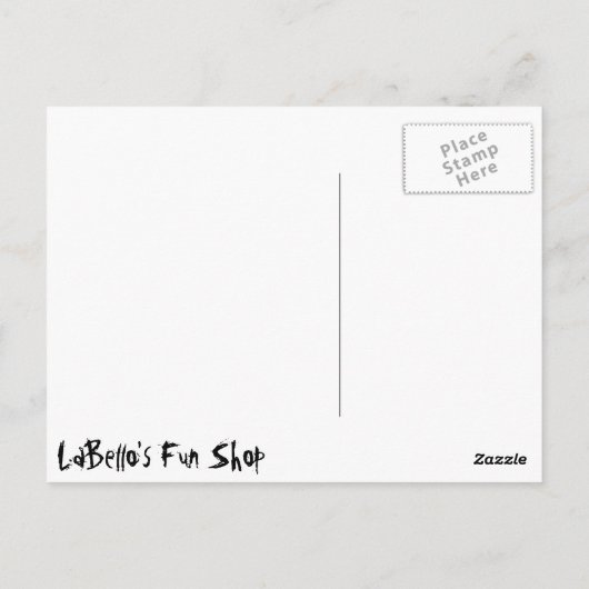 Carte Postale Secrets morts no 2 (Dos)