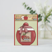 Carte Postale Sectarte à la pomme du pays (Debout devant)