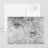 Carte Postale Section d'une feuille de l'enquête (Devant / Derrière)