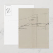 Carte Postale Section longitudinale du chenal de l'Ore-Sud (Devant / Derrière)