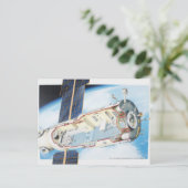 Carte Postale Section transversale de la station spatiale à éner (Debout devant)