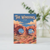 Carte Postale Section Windows Moab Utah (Debout devant)