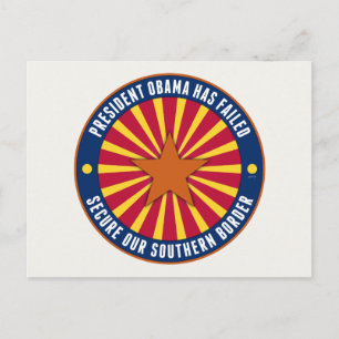 Carte Postale Sécuriser notre frontière Sud