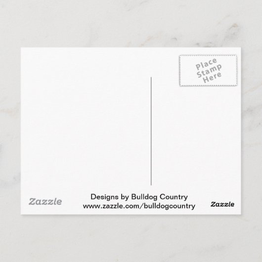 Carte Postale Sécurité intérieure (Dos)