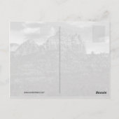 Carte Postale Sedona Arizona (Dos)