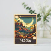 Carte Postale Sedona, Arizona | VINTAGE (Debout devant)