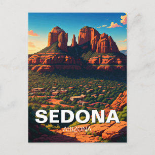 Carte Postale Sedona Arizona Voyage Vertical