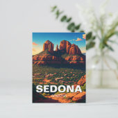 Carte Postale Sedona Arizona Voyage Vertical (Debout devant)