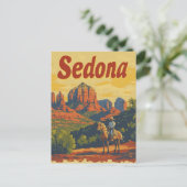 Carte Postale Sedona vintage (Debout devant)
