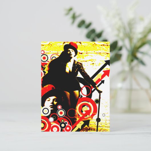 Carte Postale Séduction nostalgique - Interprète (Debout devant)