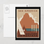 Carte Postale SeeAmericaMontanaOriginal1.gif (Devant / Derrière)