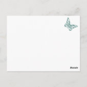 Carte Postale Seed Regency Lady - Turquoise (Dos)