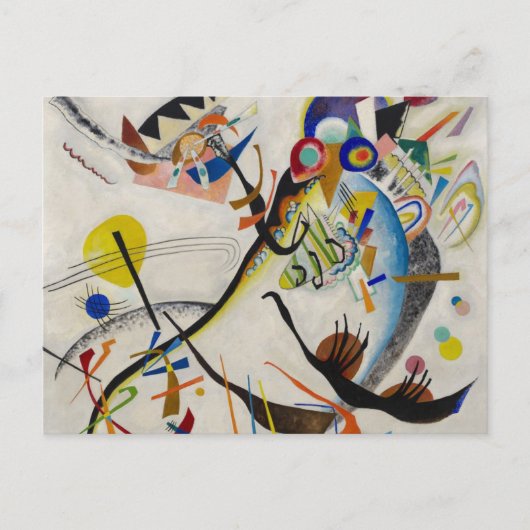 Carte Postale Segment bleu (Devant)