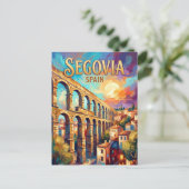 Carte Postale Ségovie Espagne (Debout devant)