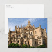 Carte Postale Ségovie Espagne (Devant / Derrière)